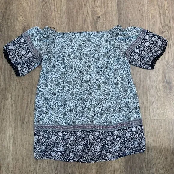 Emma and Michele floral blouse size 2x - Picture 1 of 3